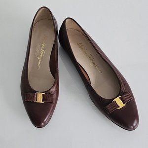 FERRAGAMO SHOES -LOW HEEL - AUTHENTIC! VINTAGE!